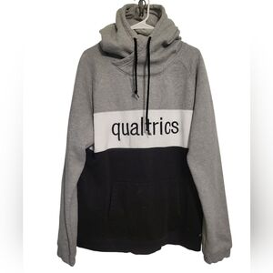 Qualtrics Soft Cotton Mens Sweatshirt Hoodie, 2XL